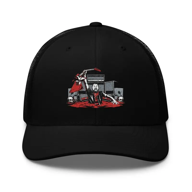 Cody Leach - Horror Metal Trucker Hat